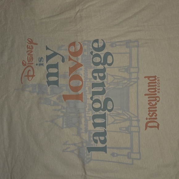 Disney Women's T-Shirt Yellow Size XL NWT - Picture 5 of 8